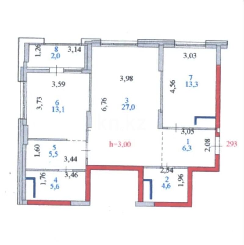 Продажа 2-комнатной квартиры, 77.4 м² - Продажа квартир в новостройках Астаны - страница 37 фото 1 из 1