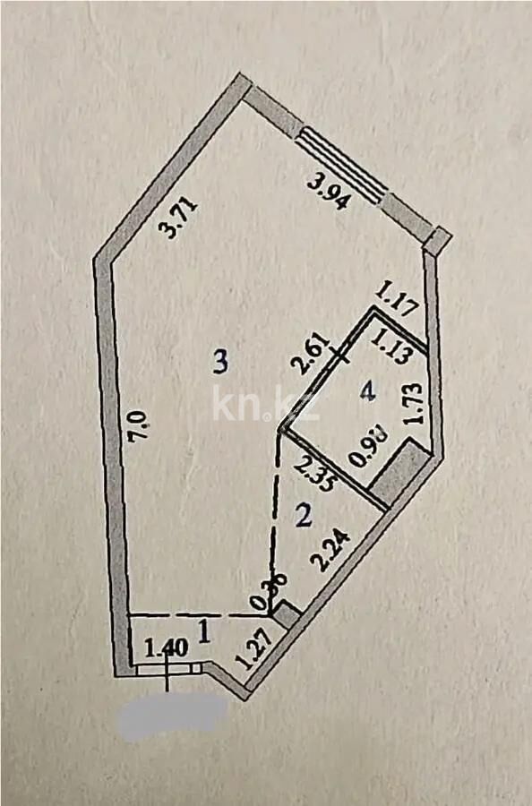 Продажа 1-комнатной квартиры, 39 м² - Продажа однокомнатных квартир в р-не Сарайшык Астаны - страница 12 фото 5 из 5