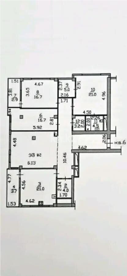 Продажа 4-комнатной квартиры, 158 м² - Продажа четырехкомнатных квартир в Казахстане - страница 4 фото 8 из 8