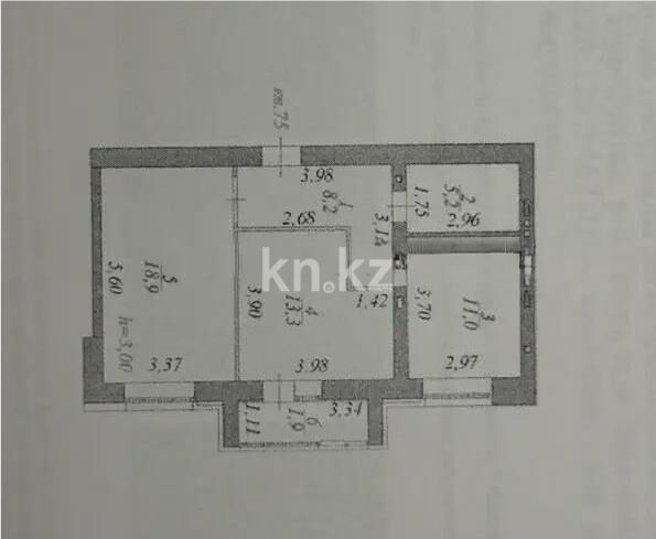 Продажа 2-комнатной квартиры, 60 м² - Продажа двухкомнатных квартир в р-не Есиль Астаны - страница 29 фото 7 из 7