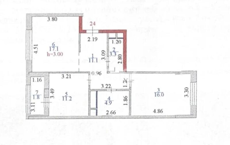 Продажа 2-комнатной квартиры, 65.4 м² - Продажа двухкомнатных квартир в монолитно-каркасном доме в Астане - страница 3 фото 4 из 4
