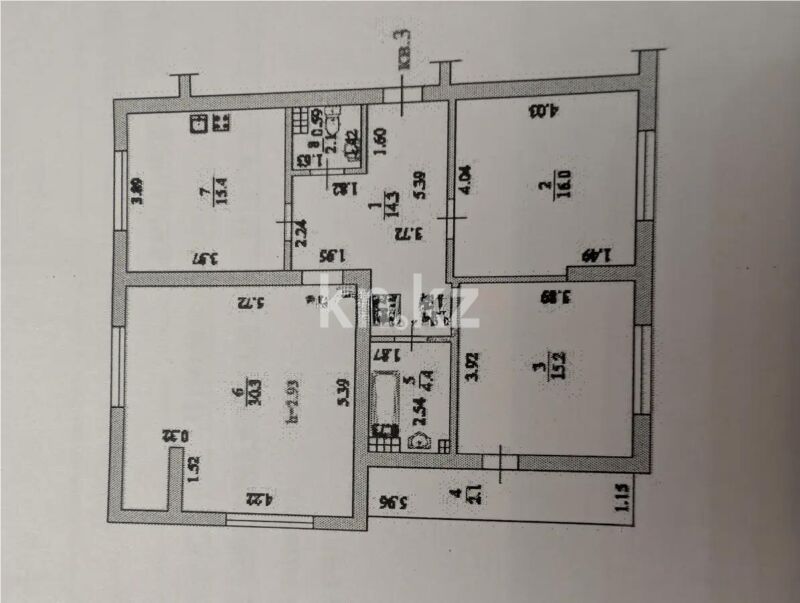 Продажа 3-комнатной квартиры, 100 м² - Продажа трехкомнатных квартир в Алматы - страница 3 фото 5 из 5