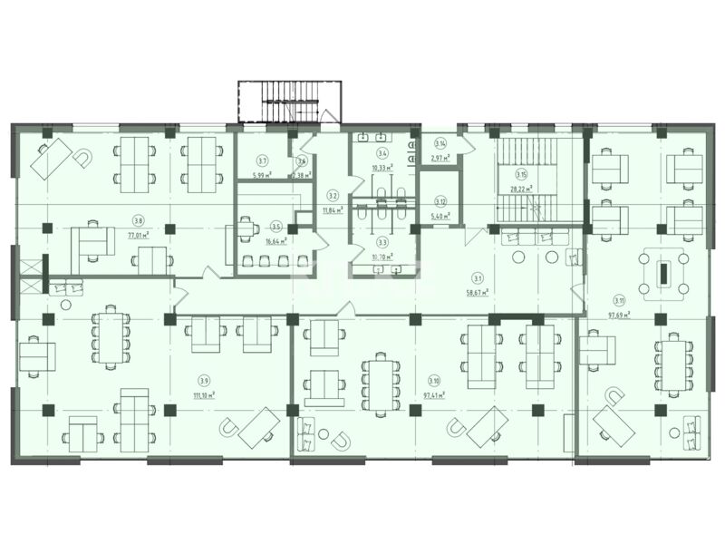 Продажа помещения, 881.4 м² - Продажа офисных и торговых помещений в Алматы с фото - страница 2 фото 9 из 10