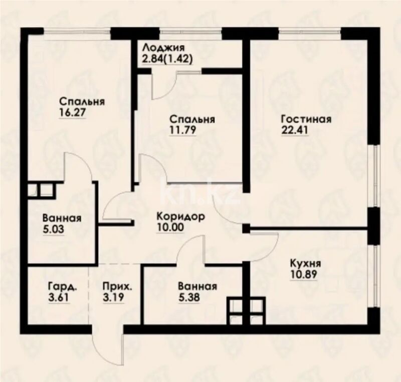 Продажа 3-комнатной квартиры, 92 м² - Продажа трехкомнатных квартир в Алмалинском р-не Алматы - страница 4 фото 2 из 2