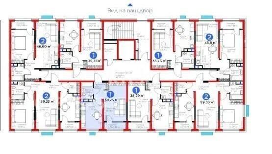 Продажа 1-комнатной квартиры, 38 м² - Продажа квартир в Алатауском р-не Алматы фото 1 из 1