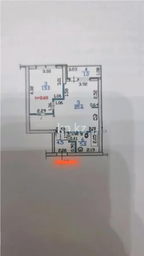 Продажа 2-комнатной квартиры, 47 м² - Продажа двухкомнатных квартир в Наурызбайском р-не Алматы - страница 17 фото 6 из 6