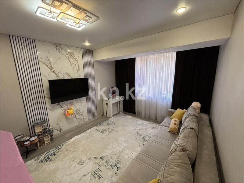 Продажа 2-комнатной квартиры, 56 м² - Продажа квартир в монолитно-каркасном доме в Караганде фото 1 из 6