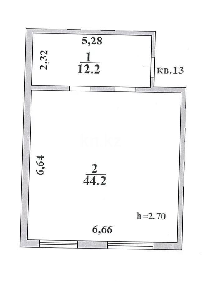 Продажа 2-комнатной квартиры, 56.4 м² - Продажа двухкомнатных квартир от собственников в Алматы - страница 14 фото 2 из 2
