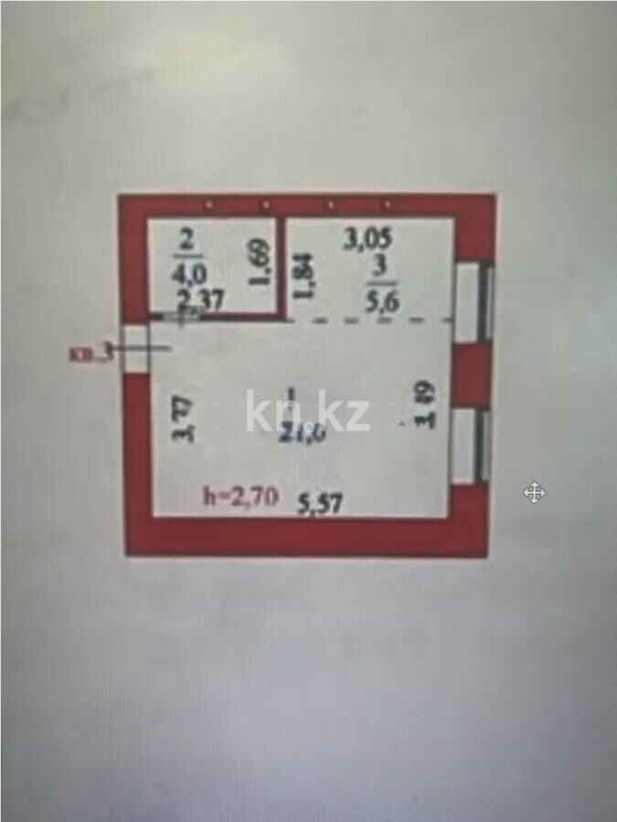 Продажа 1-комнатной квартиры, 30.6 м² - Продажа однокомнатных квартир в р-не Алматы Астаны - страница 9 фото 1 из 1
