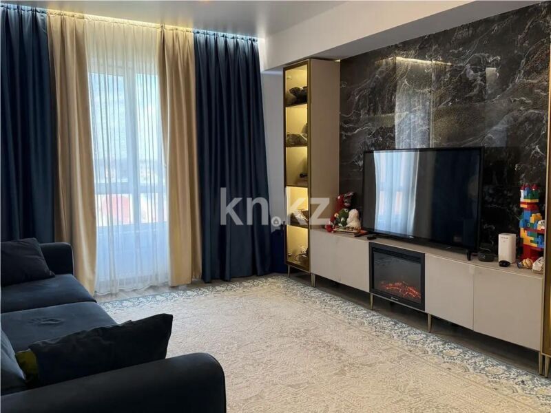 Продажа 3-комнатной квартиры, 76.7 м² - Продажа трехкомнатных квартир в монолитно-каркасном доме в Казахстане - страница 2 фото 1 из 4