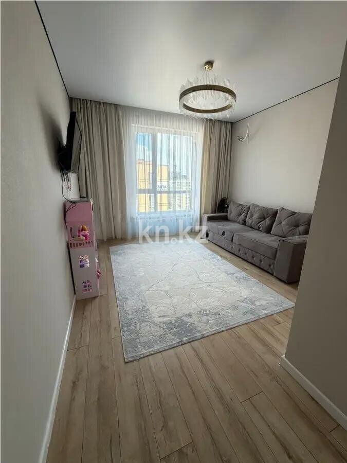 Продажа 1-комнатной квартиры, 39 м² - Продажа квартир в монолитно-каркасном доме в Астане фото 1 из 4