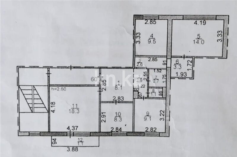 Продажа 4-комнатной квартиры, 79 м² - Продажа четырехкомнатных квартир в Караганде - страница 3 фото 8 из 8