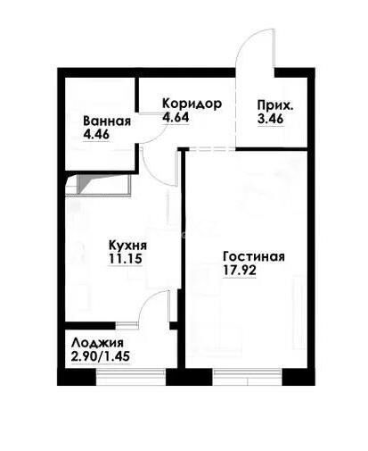 Продажа 1-комнатной квартиры, 43.8 м² - Продажа однокомнатных квартир в Алатауском р-не Алматы - страница 23 фото 1 из 1