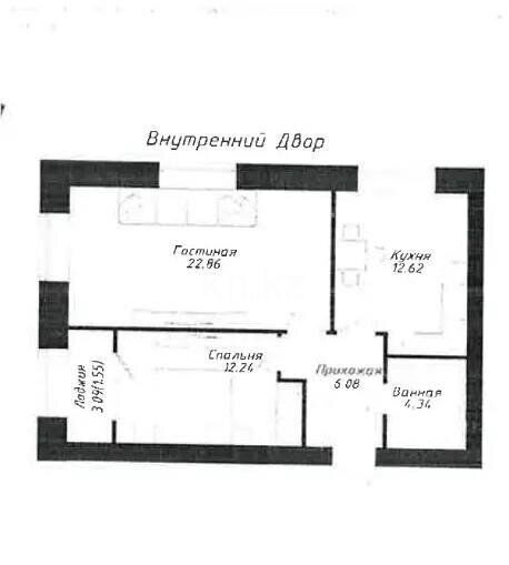 Продажа 2-комнатной квартиры, 60 м² - Продажа двухкомнатных квартир от собственников в Казахстане - страница 20 фото 1 из 1