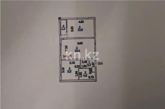 Продажа 2-комнатной квартиры, 53 м² - Продажа двухкомнатных квартир в блочном доме в Казахстане - страница 52 фото 4 из 4