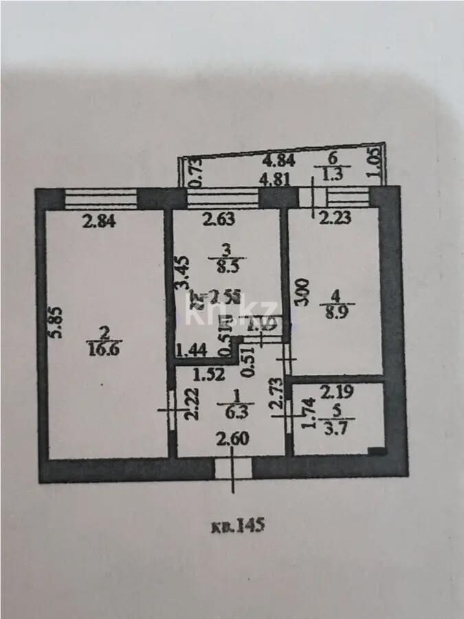 Продажа 2-комнатной квартиры, 46 м² - Продажа двухкомнатных квартир в р-не Алматы Астаны - страница 15 фото 4 из 4