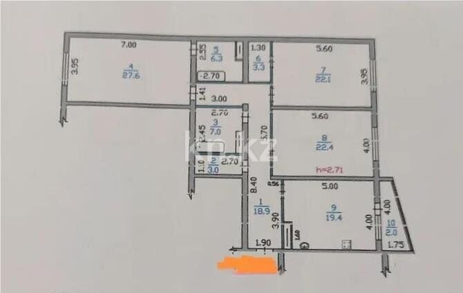 Продажа 3-комнатной квартиры, 132 м² - Продажа  трехкомнатных квартир в новостройках Алматы - страница 24 фото 10 из 10