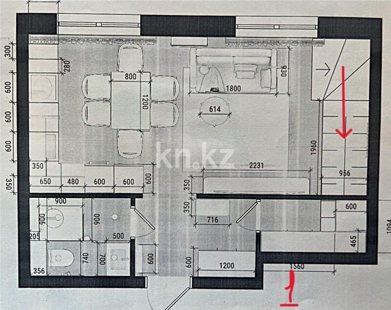 Продажа 3-комнатной квартиры, 76 м² - Продажа трехкомнатных квартир в кирпичном доме в Караганде - страница 4 фото 13 из 46
