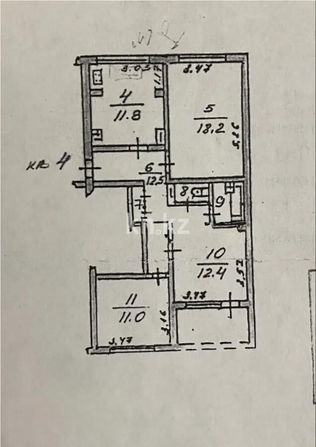 Продажа 3-комнатной квартиры, 70 м² - Продажа трехкомнатных квартир в Алмалинском р-не Алматы - страница 6 фото 7 из 7