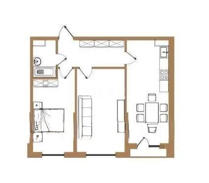 Продажа 2-комнатной квартиры, 67.7 м² - Продажа двухкомнатных квартир в Турксибском р-не Алматы - страница 9 фото 1 из 1