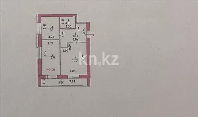 Продажа 2-комнатной квартиры, 63 м² - Продажа квартир в новостройках Астаны - страница 143 фото 5 из 5
