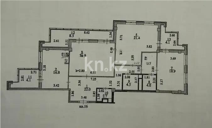 Продажа 3-комнатной квартиры, 146.3 м² - Продажа трехкомнатных квартир от собственников в Казахстане - страница 14 фото 3 из 3