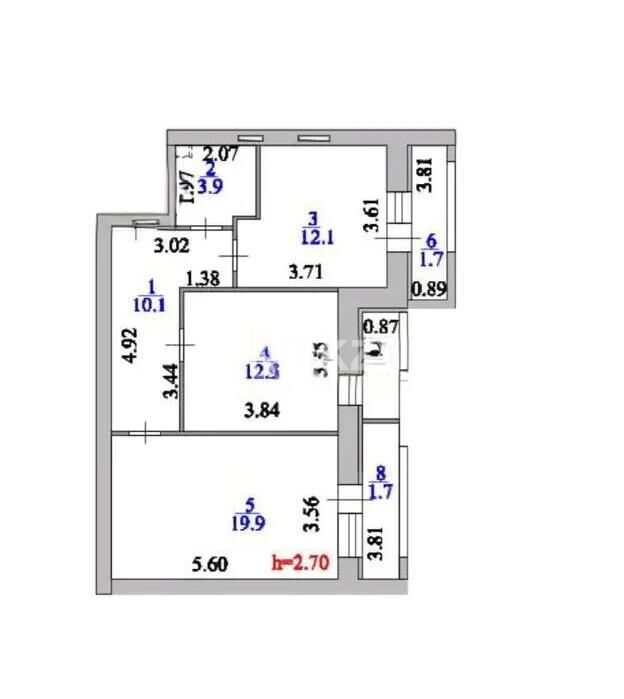 Продажа 2-комнатной квартиры, 64.1 м² - Продажа недвижимости в Казахстане - страница 9 фото 5 из 5