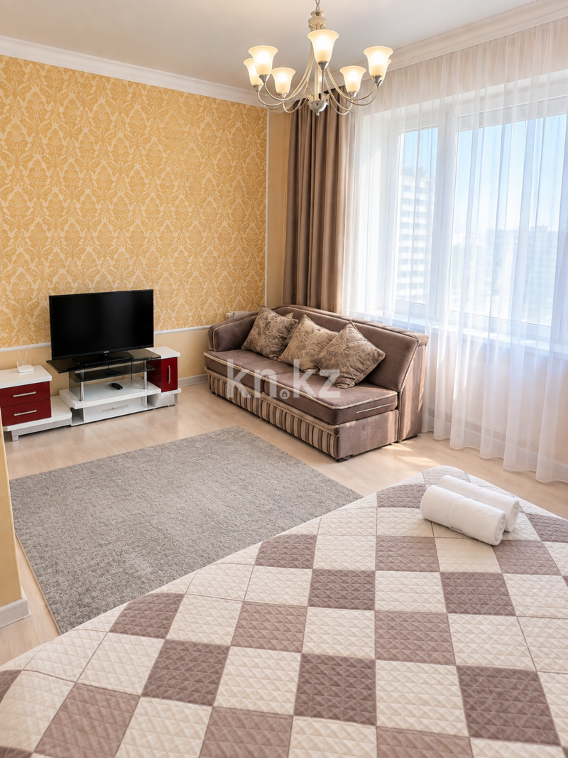 Аренда 1-комнатной квартиры посуточно, 46 м² - Аренда квартир посуточно в Казахстане фото 2 из 6