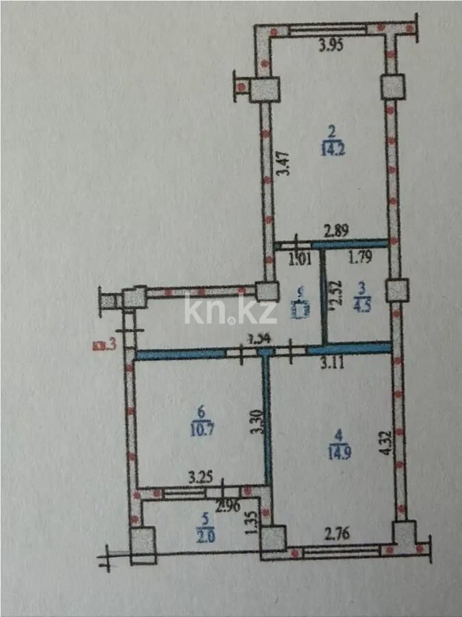 Продажа 2-комнатной квартиры, 53.3 м² - Продажа квартир в Казахстане - страница 5 фото 5 из 5