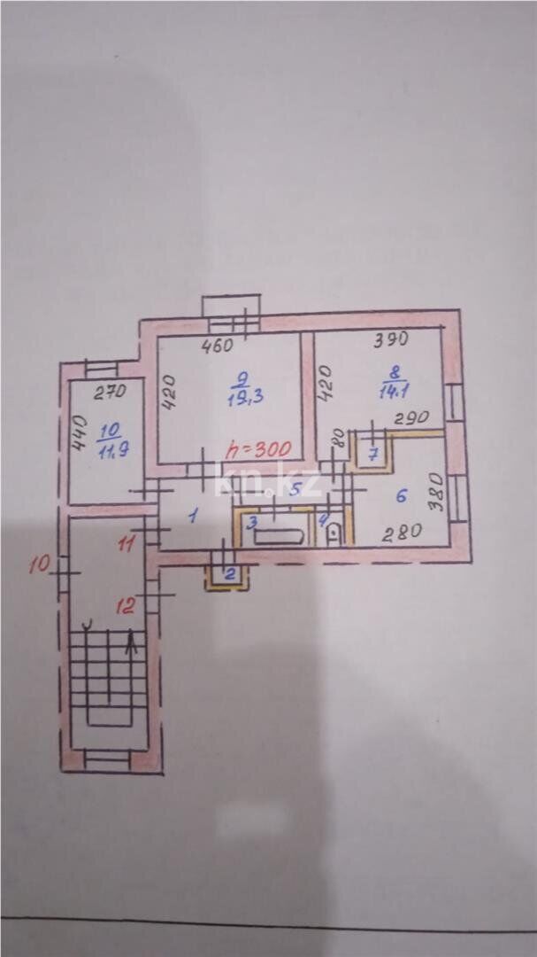 Продажа 3-комнатной квартиры, 71 м² - Продажа трехкомнатных квартир в кирпичном доме в Казахстане - страница 81 фото 6 из 6