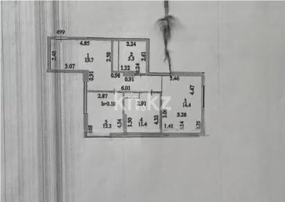 Продажа 3-комнатной квартиры, 65 м² - Продажа квартир в монолитно-каркасном доме в Астане - страница 112 фото 3 из 3