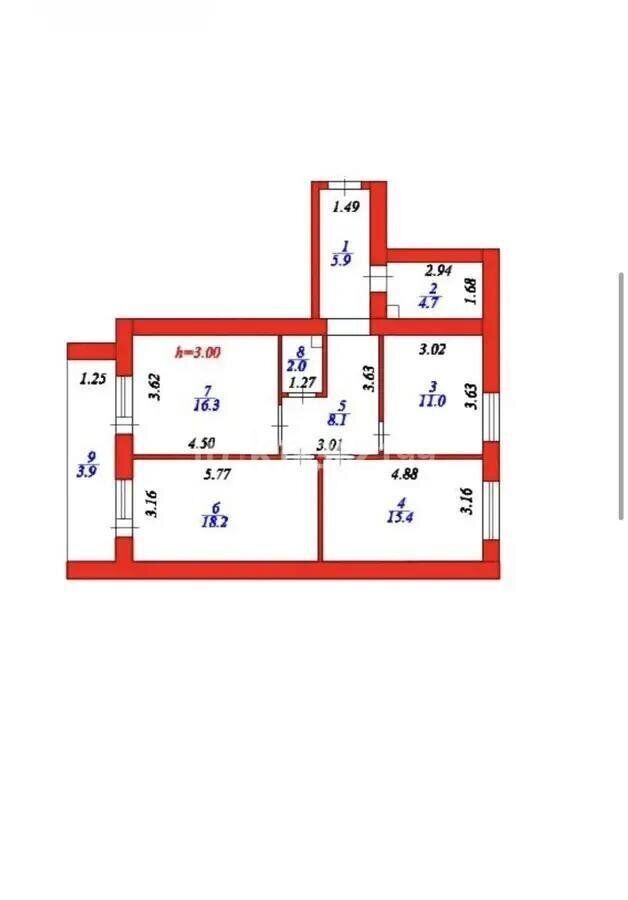 Продажа 3-комнатной квартиры, 86 м² - Продажа трехкомнатных квартир в Астане - страница 16 фото 1 из 1