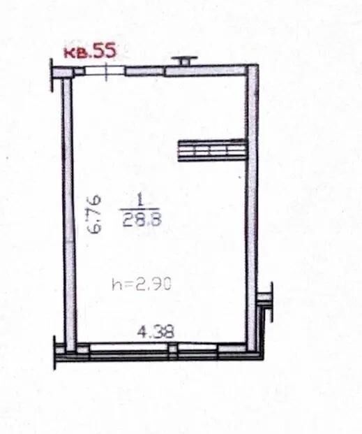 Продажа 1-комнатной квартиры, 28.8 м² - Продажа однокомнатных квартир в Турксибском р-не Алматы - страница 5 фото 1 из 1