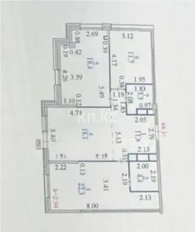 Продажа 3-комнатной квартиры, 90 м² - Продажа квартир в Казахстане - страница 22 фото 6 из 6