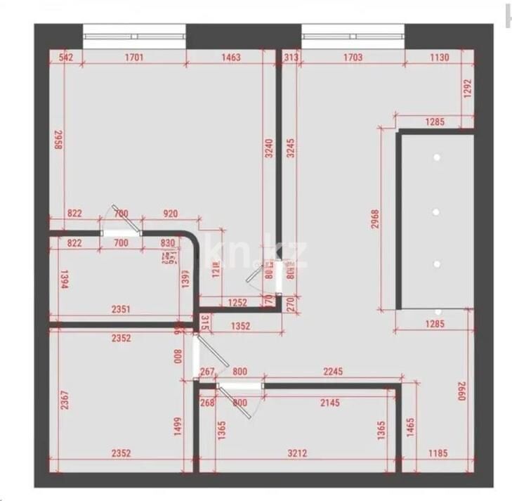 Продажа 3-комнатной квартиры, 76 м² - Продажа трехкомнатных квартир в кирпичном доме в Караганде - страница 12 фото 6 из 6