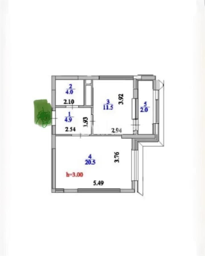 Продажа 1-комнатной квартиры, 43 м² - Продажа однокомнатных квартир в р-не Нура Астаны - страница 27 фото 1 из 1