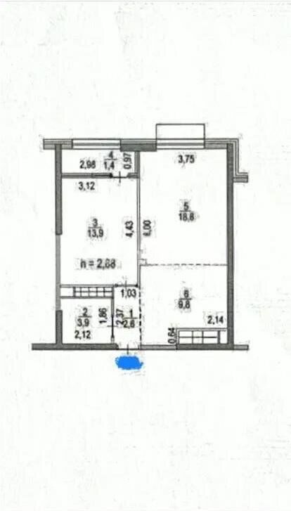 Продажа 2-комнатной квартиры, 50.9 м² - Продажа квартир в Казахстане - страница 135 фото 1 из 1