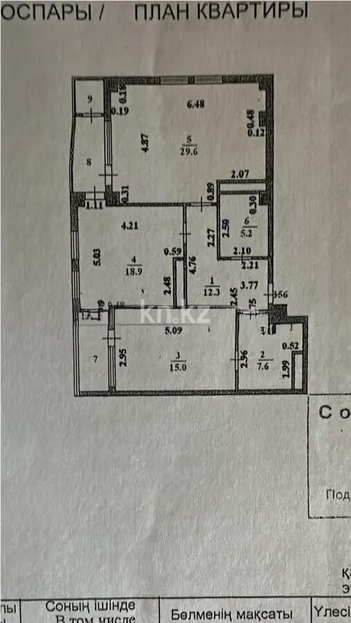 Продажа 2-комнатной квартиры, 93 м² - Продажа двухкомнатных квартир в р-не Байконур Астаны - страница 5 фото 4 из 4