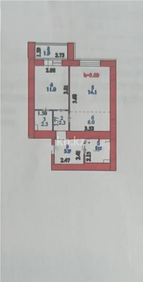 Продажа 2-комнатной квартиры, 48.3 м² - Продажа двухкомнатных квартир в кирпичном доме в Астане - страница 62 фото 5 из 5