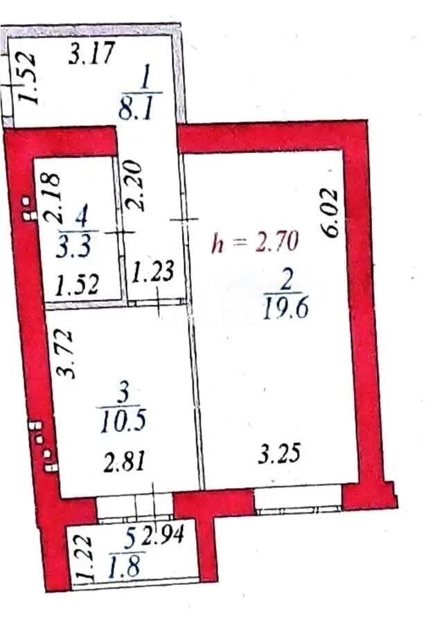 Продажа 2-комнатной квартиры, 46 м² - Продажа двухкомнатных квартир в р-не Алматы Астаны - страница 17 фото 2 из 2