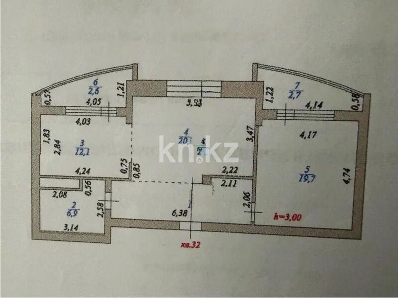 Продажа 2-комнатной квартиры, 76 м² - Продажа квартир в Казахстане - страница 2 фото 5 из 5