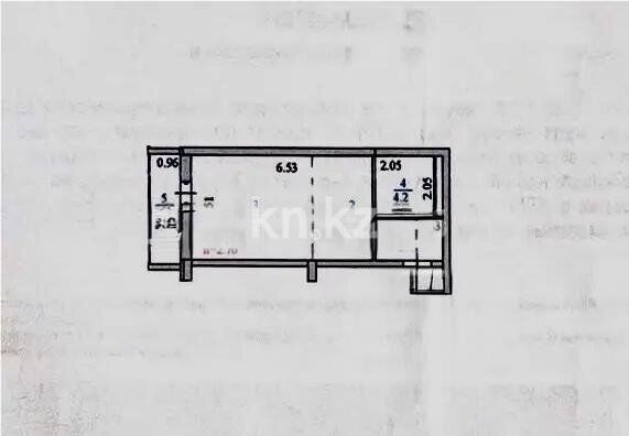 Продажа 1-комнатной квартиры, 32.3 м² - Продажа однокомнатных квартир в монолитно-каркасном доме в Астане фото 4 из 4