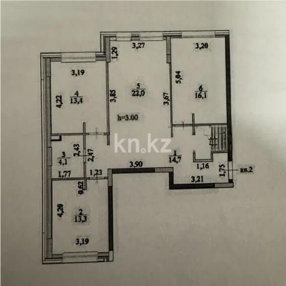 Продажа 3-комнатной квартиры, 86.7 м² - Продажа квартир в Казахстане - страница 78 фото 5 из 5