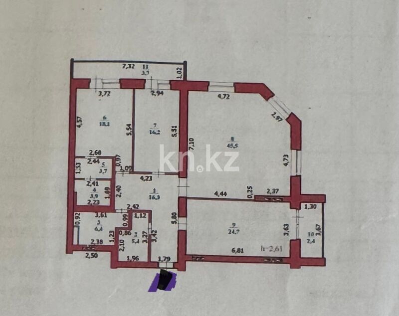 Продажа 3-комнатной квартиры, 140 м² - Продажа квартир в новостройках Уральска фото 1 из 9