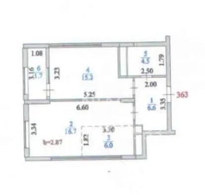 Продажа 2-комнатной квартиры, 53 м² - Продажа двухкомнатных квартир в р-не Сарайшык Астаны - страница 26 фото 5 из 5