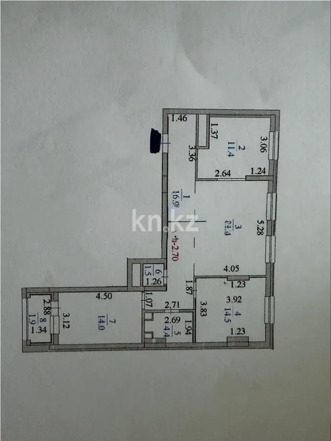 Продажа 3-комнатной квартиры, 86 м² - Продажа квартир в новостройках Астаны - страница 4 фото 6 из 6