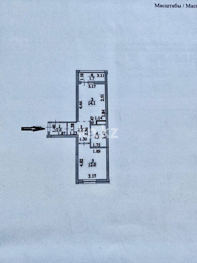 Продажа 1-комнатной квартиры, 38 м² - Продажа  однокомнатных квартир в новостройках Астаны - страница 45 фото 2 из 20