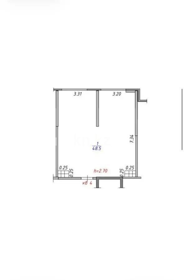 Продажа 2-комнатной квартиры, 48.5 м² - Продажа квартир в Казахстане - страница 7 фото 2 из 2