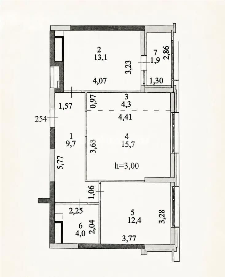 Продажа 3-комнатной квартиры, 62 м² - Продажа квартир в монолитно-каркасном доме в Астане - страница 107 фото 2 из 2