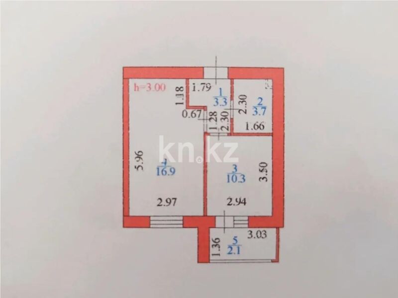 Продажа 1-комнатной квартиры, 37 м² - Продажа квартир в Казахстане - страница 12 фото 5 из 5